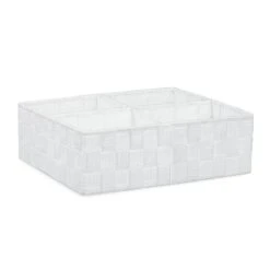 Panier De Rangement Avec 4 Compartiments