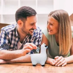 Tirelire Lama Blanche Lunettes De Soleil -Komar || Wenko || Amadeus Soldes Magasin 1c557bfb542f472f95749625523f1dcf