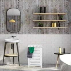 Panier à Linge En Bois De Pin Blanc -Komar || Wenko || Amadeus Soldes Magasin 1ca923bd74004391873c5292faa8a758