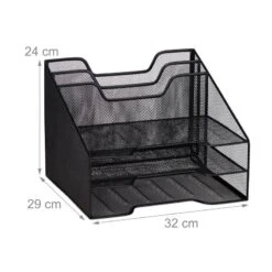 Rangement Document Métal 5 Compartiments -Komar || Wenko || Amadeus Soldes Magasin 1cfd6168fc6543e1a98cccc4f0cf0030