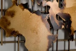 Sculpture Murale Métal Golden World -Komar || Wenko || Amadeus Soldes Magasin 1de2fe45127c4acc80530db86249fabe