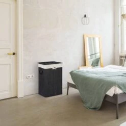 2x Panier Lessive Bambou Rectangulaire -Komar || Wenko || Amadeus Soldes Magasin 1f1a568b13ce4e10bc80a5e555fb94c6