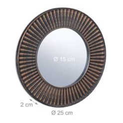 Lot De 3 Miroirs Soleil Noir Et Doré -Komar || Wenko || Amadeus Soldes Magasin 2068d82a1b064eeabf90735fba16b618