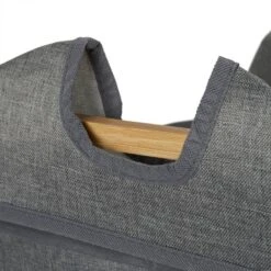 Panier à Linge Gris Avec Cadre En Bambou -Komar || Wenko || Amadeus Soldes Magasin 20ac69031b3349d4a8c9d0b1a2bf8e71
