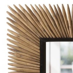 Miroir Mural Bois 65x65 Cm - KALEO -Komar || Wenko || Amadeus Soldes Magasin 21411f09b83d45d189049c9cec19860f