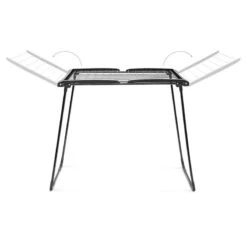 Séchoir à Linge Sur Pied Pliable Noir -Komar || Wenko || Amadeus Soldes Magasin 231ca8f9c4a24d21ab46c312a86acaaa