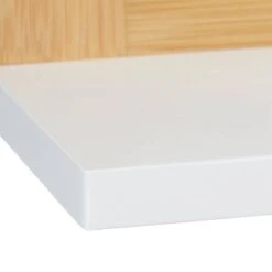 Miroir Mural Bois Avec Tablette Blanche -Komar || Wenko || Amadeus Soldes Magasin 24001ed266c14be790347d56f31fcb6e