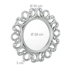 Miroir Mural Rond De Décoration -Komar || Wenko || Amadeus Soldes Magasin 24d65d2f88e9479b8efda295277bb0d7