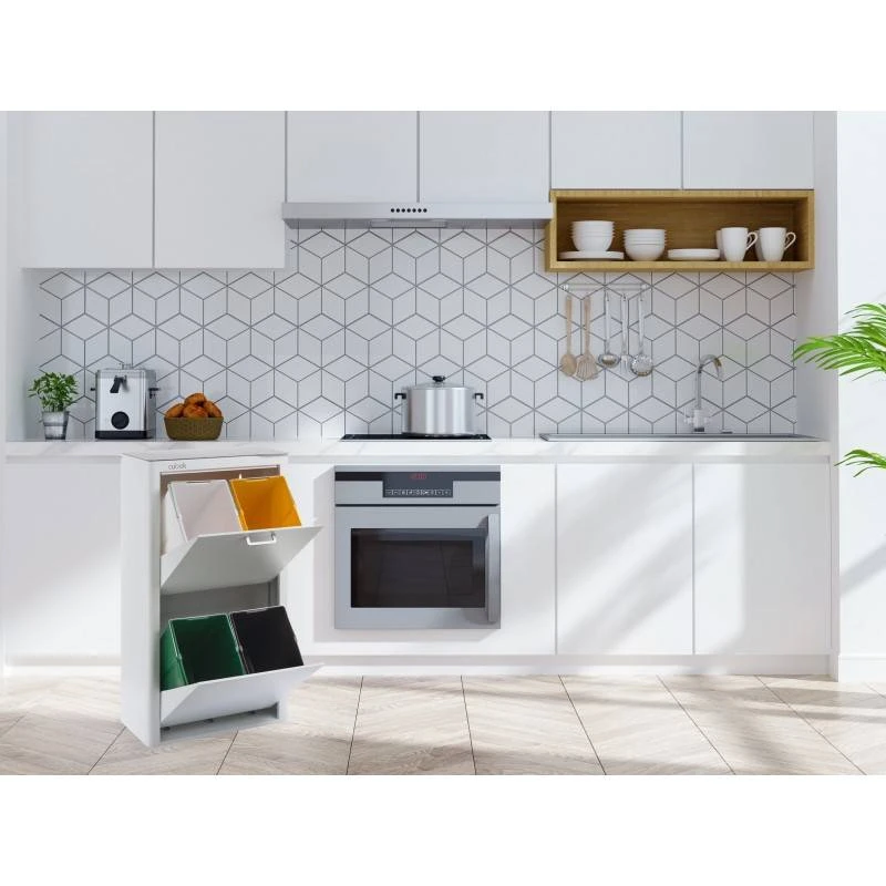 Poubelle Cuisine CUBEK, 4 Compartiments 16 Poubelle Cuisine CUBEK, 4 Compartiments â Image 14