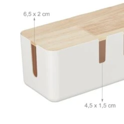 Boîte Cache-câbles Avec Couvercle Bois -Komar || Wenko || Amadeus Soldes Magasin 2944f147709548158e69b7ff9acec952