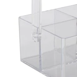 Organiseur Transparent à Poignée -Komar || Wenko || Amadeus Soldes Magasin 2bec11e76750439c9310e11c2bc65fe3