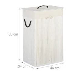 Panier Lessive En Bambou Rectangulaire -Komar || Wenko || Amadeus Soldes Magasin 2c9fdf1bd8634b5b88a7af73ce02e20a 1