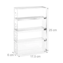 Organiseur Cosmétique Acrylique Lot De 3 -Komar || Wenko || Amadeus Soldes Magasin 2cb7ea6d0b394baca581ff086a7c35ff