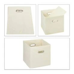 Boîte De Rangement En Tissu En Lot De 2 -Komar || Wenko || Amadeus Soldes Magasin 2d17e9289bb94cf19a4a2175cf5b9277