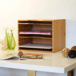 Corbeille à Courrier En Bambou -Komar || Wenko || Amadeus Soldes Magasin 2e0e91255c8d4301981e74af95116dee