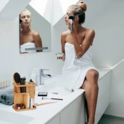 Organiseur à Maquillage Rotatif Bambou -Komar || Wenko || Amadeus Soldes Magasin 2eb8842a204442f28efd9f4feafe122d