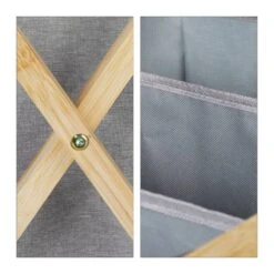 Panier à Linge 3 Compartiments Pliable -Komar || Wenko || Amadeus Soldes Magasin 30d537dba77e4d7193bcf41ad7af0f76