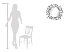 Miroir Mural Butterfly Flight -Komar || Wenko || Amadeus Soldes Magasin 31731bb3c48447a49ef07e9b77cd8d39