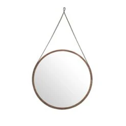 Miroir Circulaire En Bois De Noyer -Komar || Wenko || Amadeus Soldes Magasin 31d75fa820364481a8ece1d217e3166e