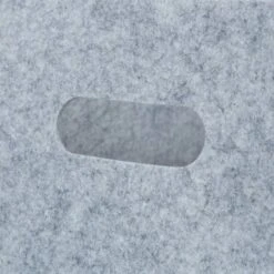 1x Panier à Bûches Carré En Feutre Gris -Komar || Wenko || Amadeus Soldes Magasin 31dc912fb92d426b8b1548eaccc3eebe