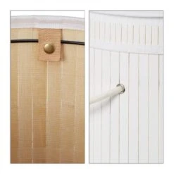 Lot De 2 Corbeilles Bambou Couvercle -Komar || Wenko || Amadeus Soldes Magasin 33785b742c4041a290ef29a559015f08