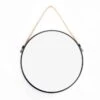 Miroir Mural Rond Sur Ficelle, Ø 37 Cm -Komar || Wenko || Amadeus Soldes Magasin 339cc3c59d9f463389f7eae89e6a2632
