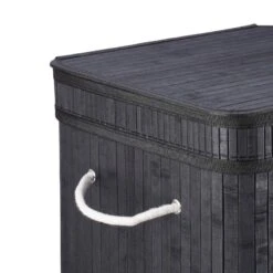 Lot De 3 Corbeilles Linge Bambou Gris -Komar || Wenko || Amadeus Soldes Magasin 33e3d19178034366a78bd2ca1ed65c20 1