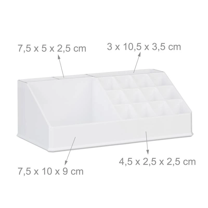 1x Organiseur Maquillage 3 Tiroirs Noir 21 1x Organiseur Maquillage 3 Tiroirs Noir – Image 19