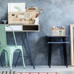 Porte-documents En Bambou Et Métal -Komar || Wenko || Amadeus Soldes Magasin 34aa89c350dc43c6a03360e4eed63c3d