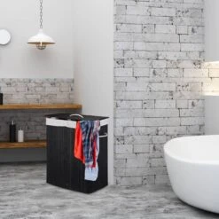 Lot De 3 Paniers à Linge Bambou Blanc -Komar || Wenko || Amadeus Soldes Magasin 360b06ff53104888a46ab90f6f505e95