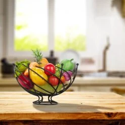 Corbeille à Fruits En Métal Noir 11 Corbeille à Fruits En Métal Noir -Komar || Wenko || Amadeus Soldes Magasin 36af17e28db244c5b65d53c88d5e3807