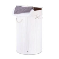 1x Panier à Linge Bambou Rond Blanc 24 1x Panier à Linge Bambou Rond Blanc -Komar || Wenko || Amadeus Soldes Magasin 373b3d5c864041e082dbdf285adbd562