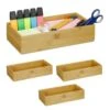 4x Boîtes Rectangulaires Bambou Nature -Komar || Wenko || Amadeus Soldes Magasin 378194a414974202a8f63c5fff94ba5b