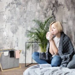 Panier à Linge 3 Compartiments Pliable -Komar || Wenko || Amadeus Soldes Magasin 38259903c5774602aac716b132e37eb7