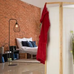 Paravent En Bambou Et Tissu 3 Pans -Komar || Wenko || Amadeus Soldes Magasin 3879654bc9854c568317a83a26e8a2fd