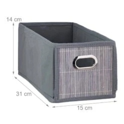 10x Paniers De Rangement Bambou étroit -Komar || Wenko || Amadeus Soldes Magasin 3a4ddc1efa6c45018faa37a1119434fd 1