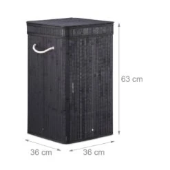 Corbeille à Linge Pliable Bambou -Komar || Wenko || Amadeus Soldes Magasin 3a77008ef1b4422da1e4d56166843785