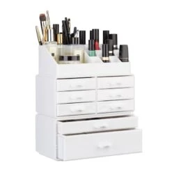 Organiseur De Maquillage 8 Tiroirs -Komar || Wenko || Amadeus Soldes Magasin 3bb2b9a064ab4872a80f840c2971180d