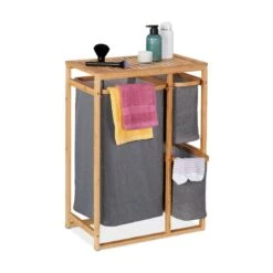 Meuble à Linge En Bambou -Komar || Wenko || Amadeus Soldes Magasin 3c1186092b764228b8550254178d9874