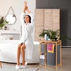 Meuble à Linge En Bambou -Komar || Wenko || Amadeus Soldes Magasin 3c64b43967f04c39a44acdc924e1be46