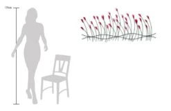 Sculpture Murale Métal Fleurs Enjouées -Komar || Wenko || Amadeus Soldes Magasin 3d50144175a94ce38ab6a9dfae231186