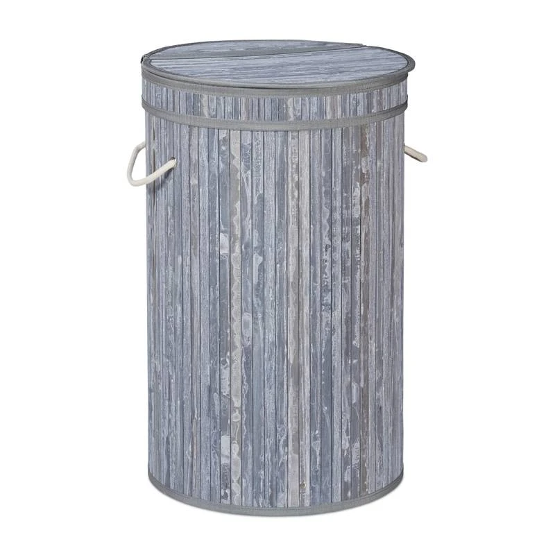 1x Corbeille à Linge Bambou Couvercle 18 1x Corbeille à Linge Bambou Couvercle – Image 16