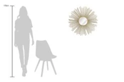 Miroir Mural Radiant Sun -Komar || Wenko || Amadeus Soldes Magasin 3f72263f9c9a476f9b347805358f0502