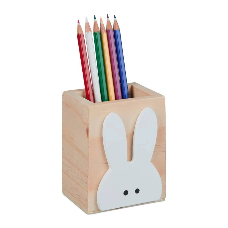 Pot à Crayons Lapin 3 Pot à Crayons Lapin