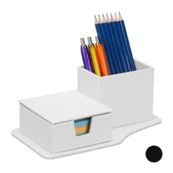 Organiseur De Bureau En Cuir Artificiel -Komar || Wenko || Amadeus Soldes Magasin 421a9657b46e434199e12b2ca80b0b50