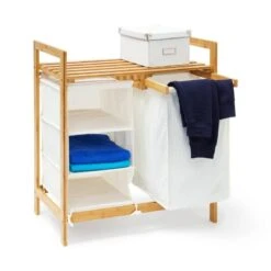 Panier à Linge Bambou 40 L -Komar || Wenko || Amadeus Soldes Magasin 422bc25271234c33890d6de22d9bc8d6