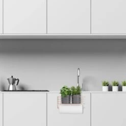 3x Paniers Suspension Avec Porte-rouleau -Komar || Wenko || Amadeus Soldes Magasin 43226705826847a5804a37f2dc6d66cf 1