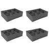 4 Organisateurs Rangement 6 Cases Gris -Komar || Wenko || Amadeus Soldes Magasin 450b3e7f90c24c009134c962135ff1a8