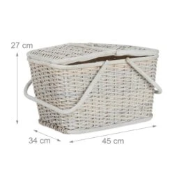 Panier De Pique-Nique Tressé Couvercle -Komar || Wenko || Amadeus Soldes Magasin 452f2cffe443485e8667ce8a9fe8fc95