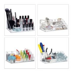 Organisateur Cosmétiques En Acrylique -Komar || Wenko || Amadeus Soldes Magasin 462586d4bc8f4350a5cf63e093f16249